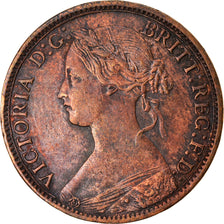 Coin, Great Britain, Victoria, Farthing, 1868, VF(30-35), Bronze, KM:747.2