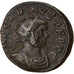 Moneta, Carinus, Aurelianus, 283, Ticinum, Incuse strike, EF(40-45), Bilon
