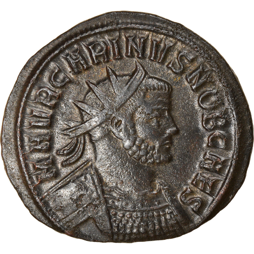Moneta, Carinus, Aurelianus, 282, Siscia, Rare, SPL-, Biglione, RIC:197