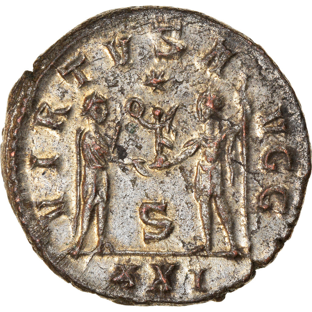 Moneta, Carinus, Aurelianus, 283, Antioch, AU(55-58), Bilon, RIC:327