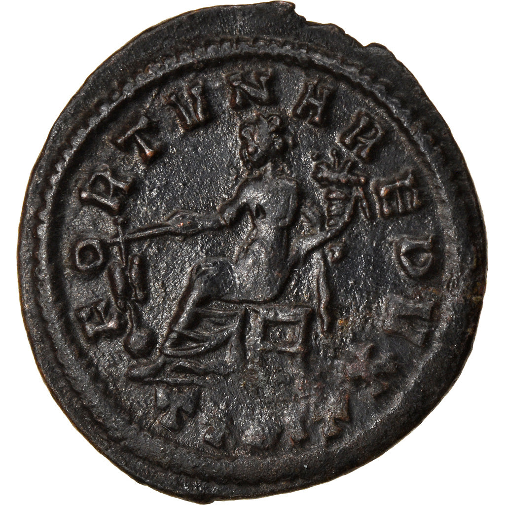 Coin, Carinus, Aurelianus, 283, Ticinum, AU(50-53), Billon, RIC:298