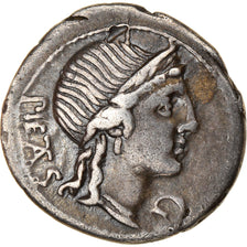 Coin, Herennia, Denarius, 108-107 BC, Roma, EF(40-45), Silver, Crawford:308/1a