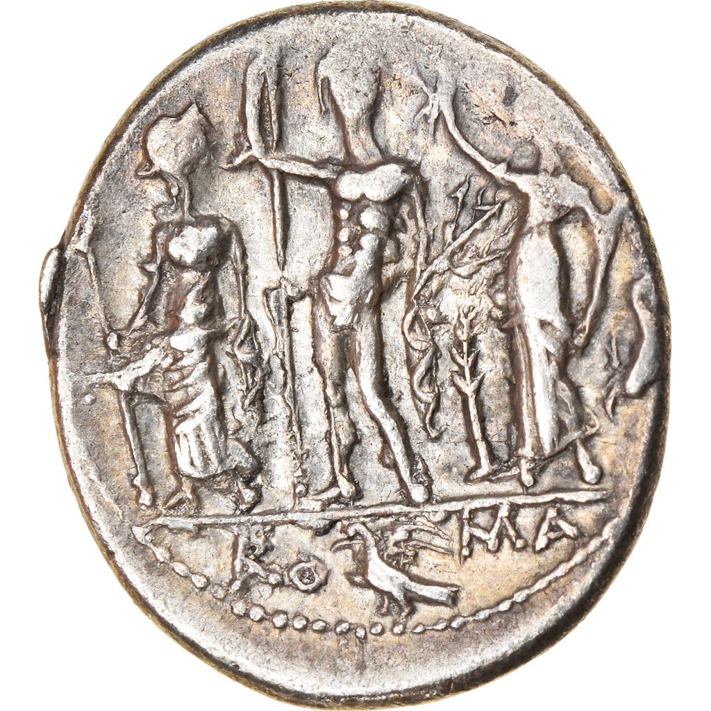 Coin, Cornelia, Denarius, 112-111 BC, Roma, AU(50-53), Silver, Babelon:20
