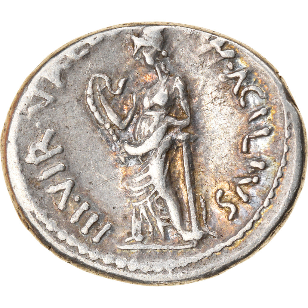 Coin, Acilia, Denarius, 49 BC, Greece, EF(40-45), Silver, Babelon:8