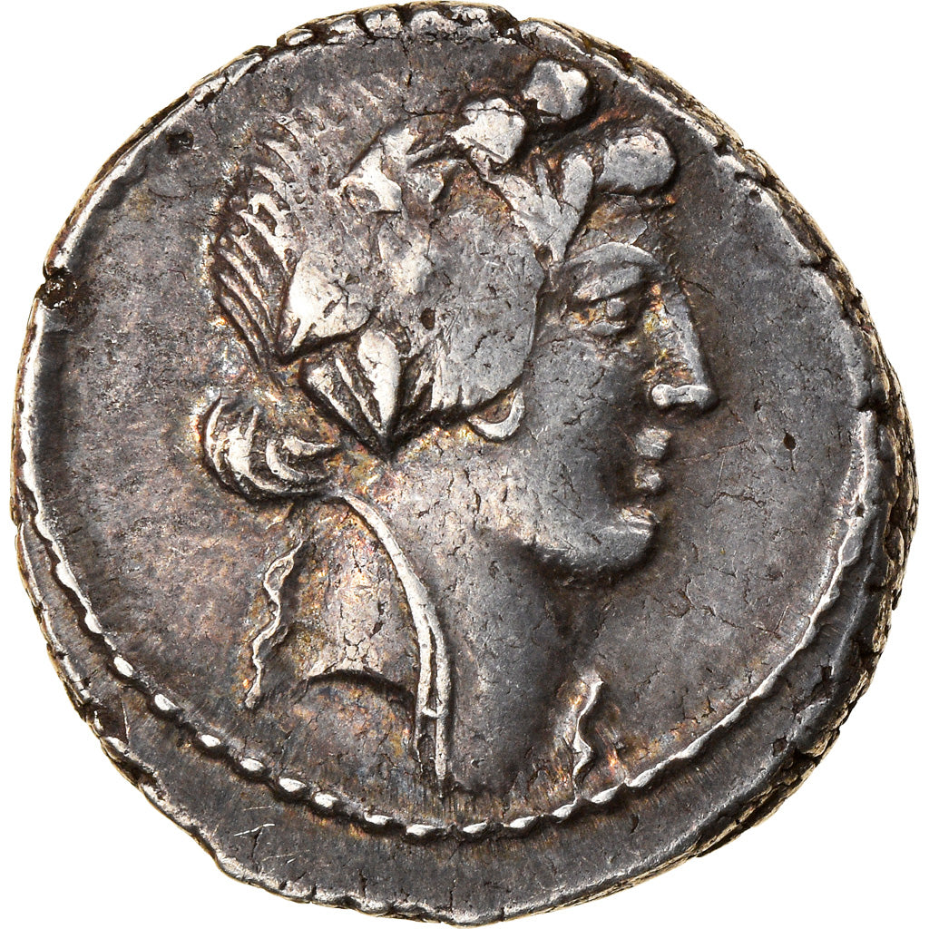 Munten, Vibia, Denarius, 42 BC, Roma, ZF+, Zilver, Babelon:24