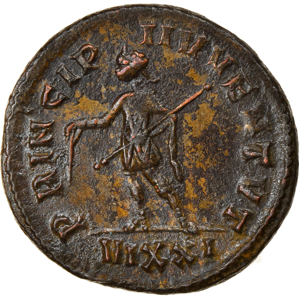Moeda, Numerian, Aurelianus, 282-283, Ticinum, AU(50-53), Lingote, RIC:366