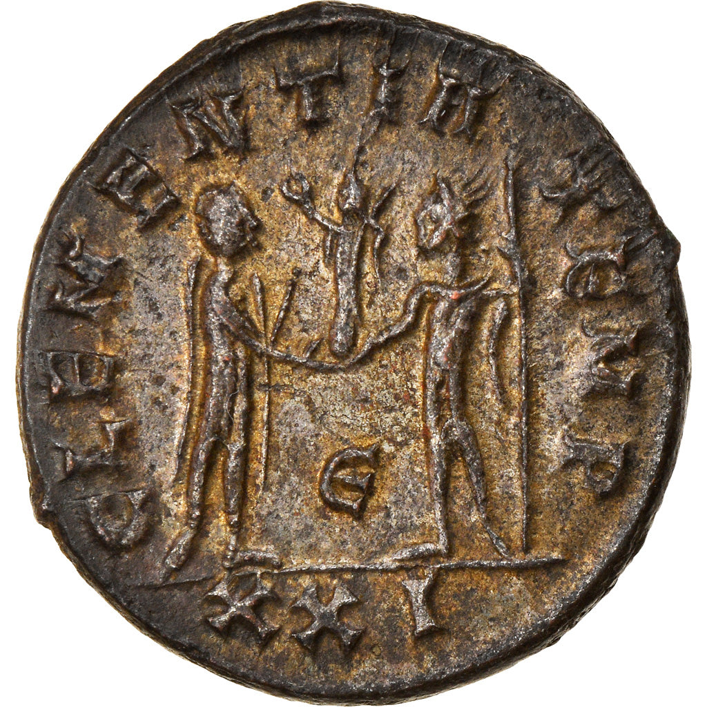 Moneta, Numerian, Aurelianus, 283, Kyzikos, SPL-, Biglione, RIC:463