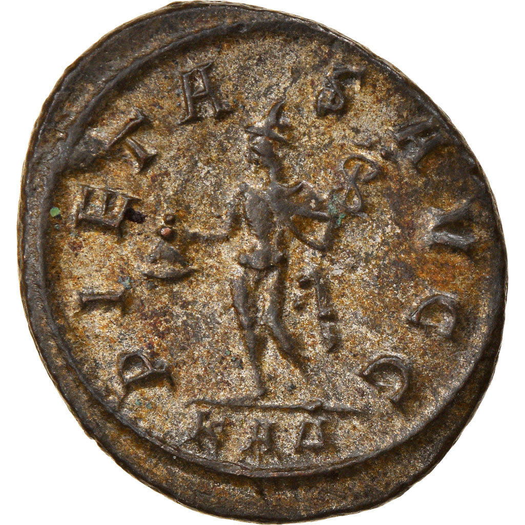Münze, Numerian, Aurelianus, 284, Roma, SS+, Billon, RIC:416