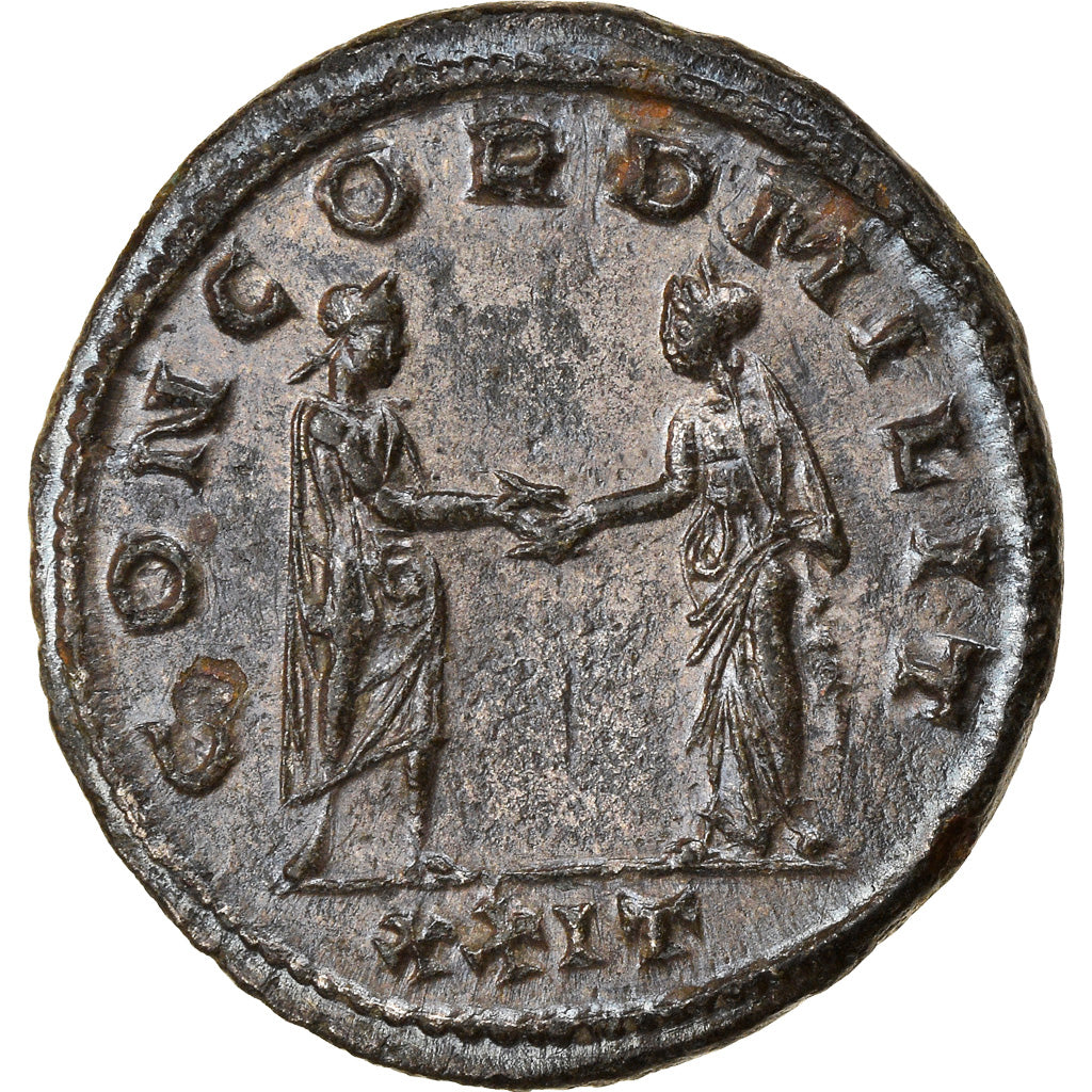 Coin, Tacitus, Aurelianus, 275-276, Siscia, MS(63), Billon, Cohen:109