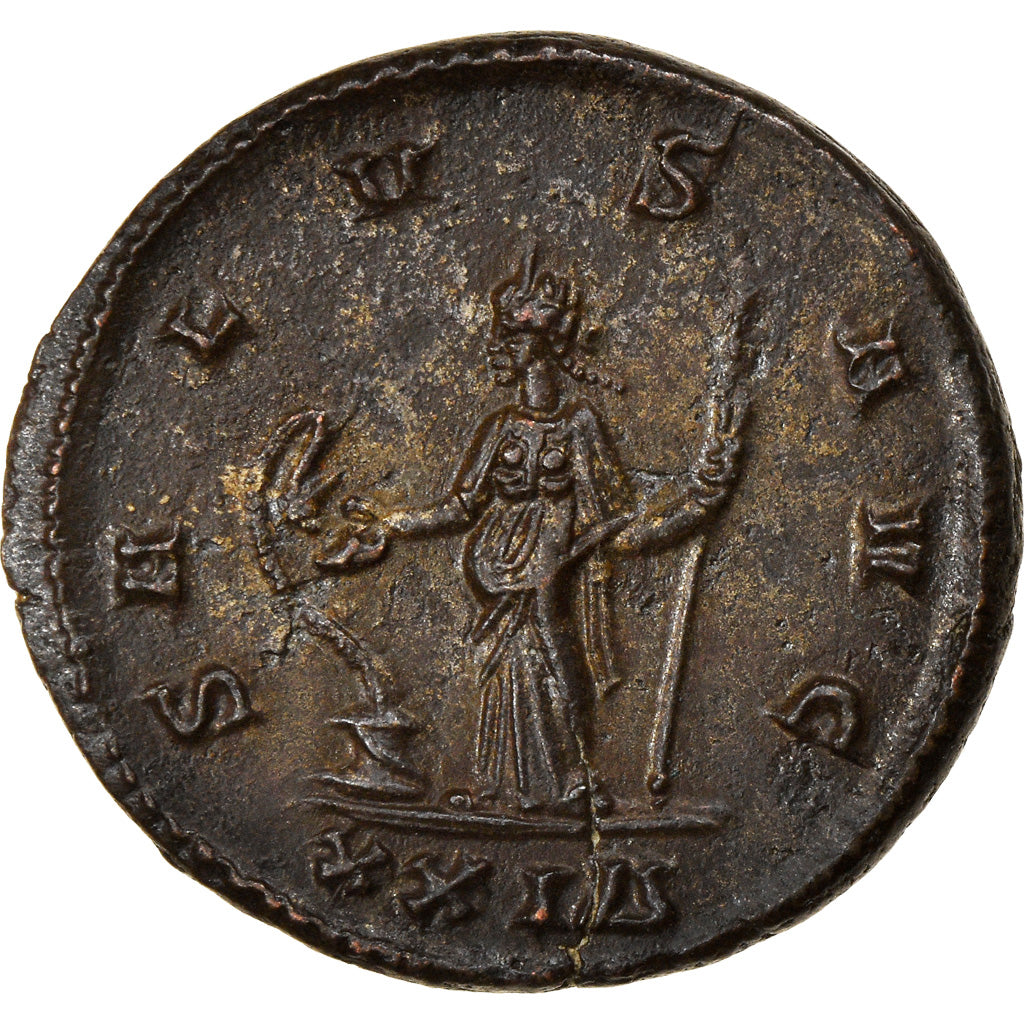 Coin, Tacitus, Aurelianus, 276, Roma, AU(55-58), Billon, RIC:93