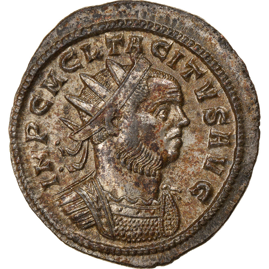 Coin, Tacitus, Aurelianus, 276, Ticinum, MS(63), Billon, RIC:145