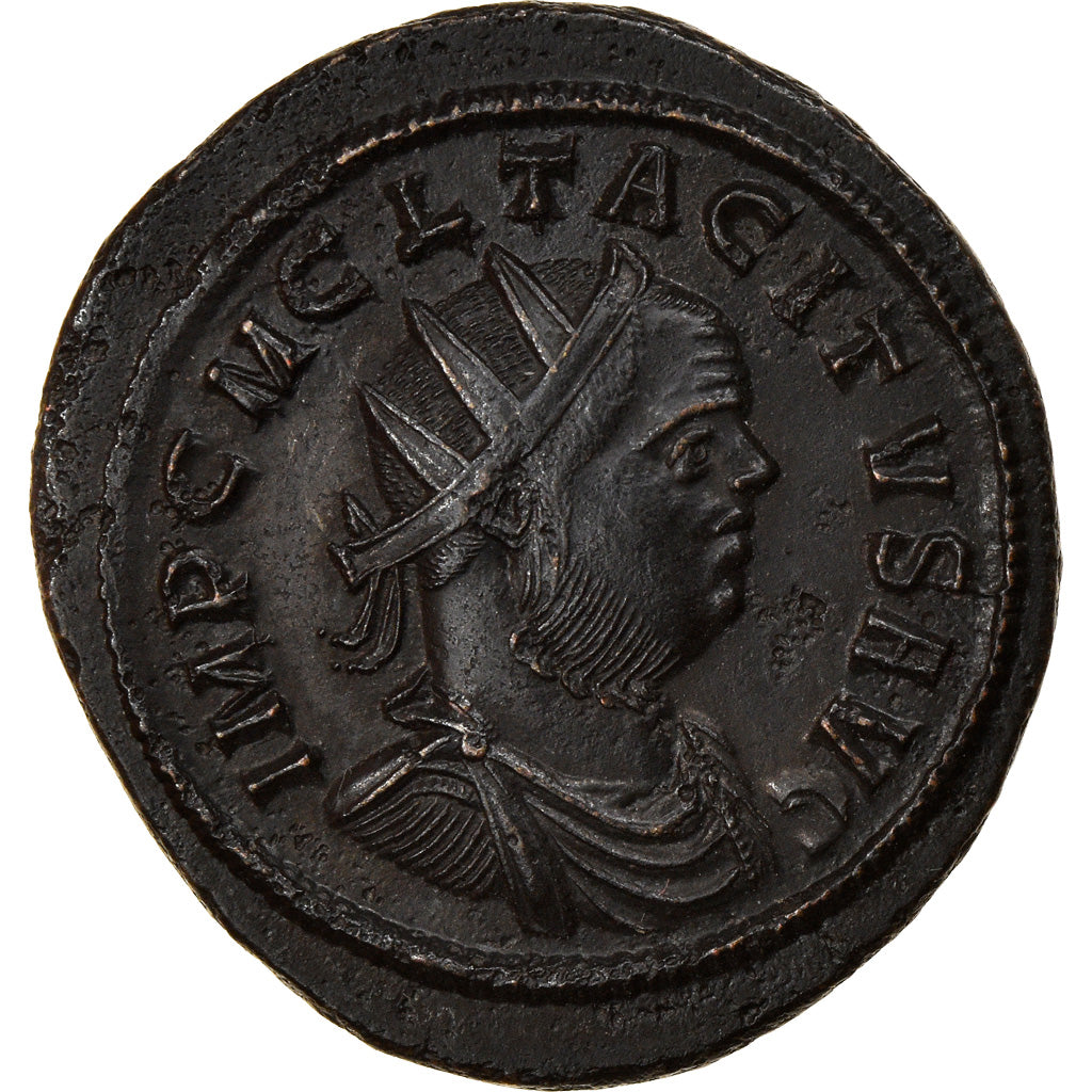 Coin, Tacitus, Aurelianus, 275, Ticinum, MS(63), Billon, RIC:140