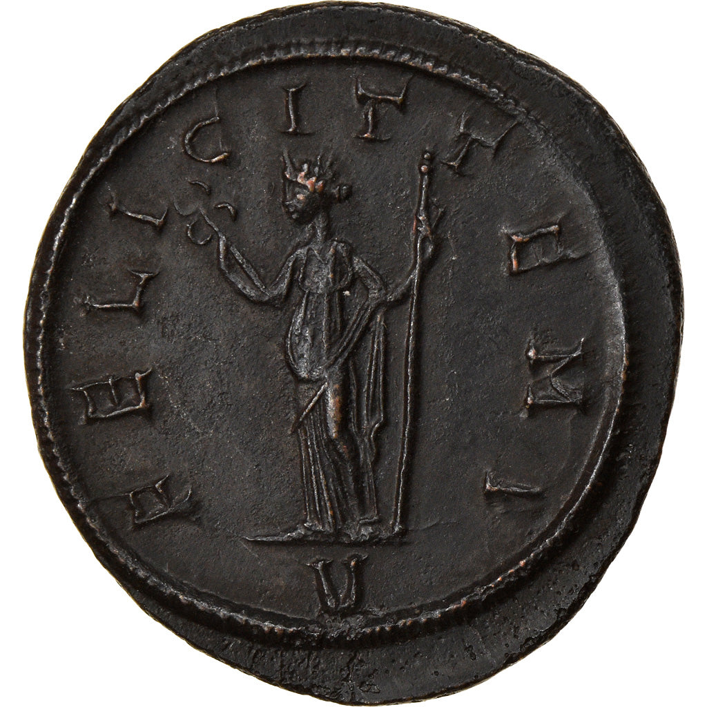 Coin, Tacitus, Aurelianus, 275, Ticinum, MS(63), Billon, RIC:140