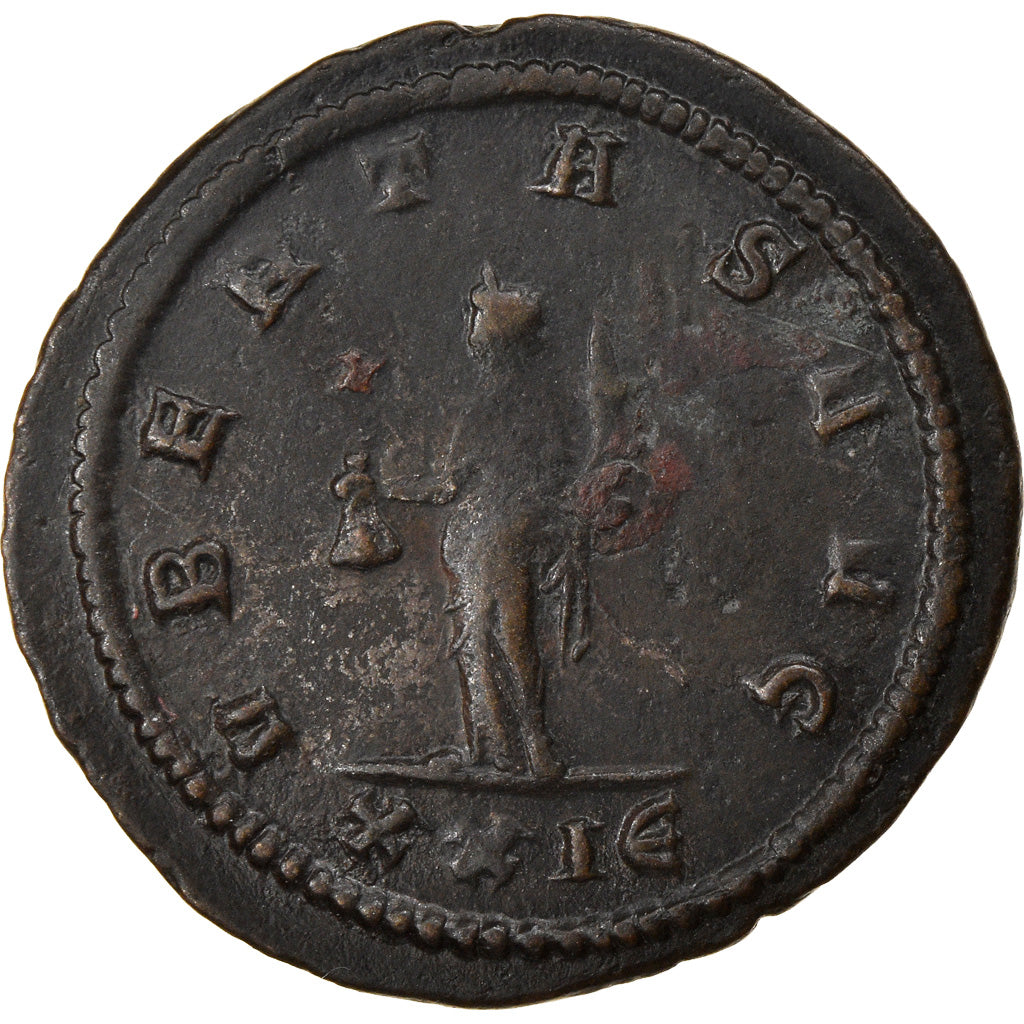 Coin, Tacitus, Aurelianus, 276, Roma, AU(50-53), Billon, RIC:95