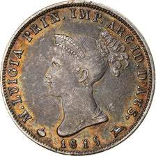 Coin, ITALIAN STATES, PARMA, Maria Luigia, 10 Soldi, 1815, Milan, EF(40-45)