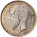 Moeda, Bélgica, Leopold II, Franc, 1866, MS(60-62), Prata, KM:28.1