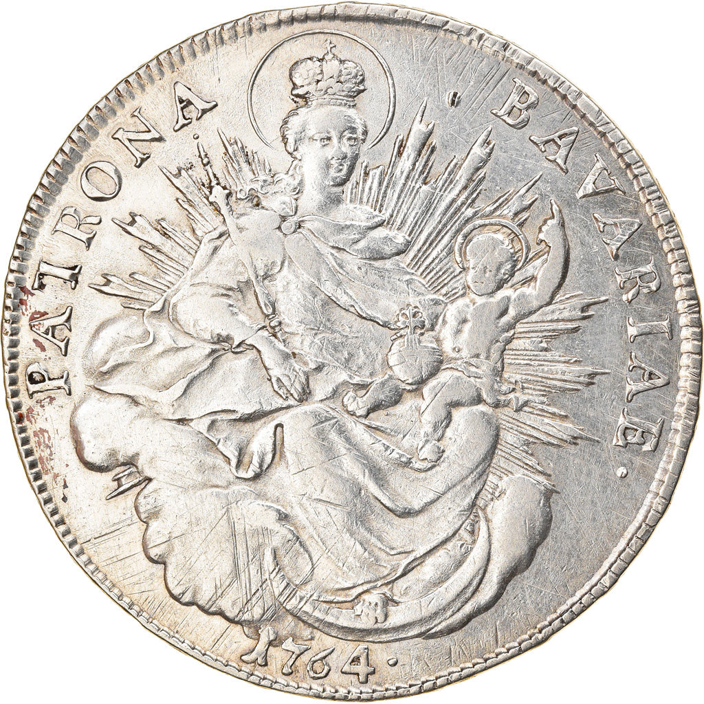 Coin, German States, BAVARIA, Maximilian III, Josef, Thaler, 1764, Munich