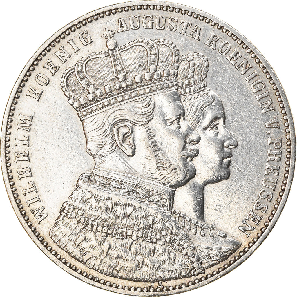 Coin, German States, PRUSSIA, Wilhelm I, Thaler, 1861, Berlin, EF(40-45)