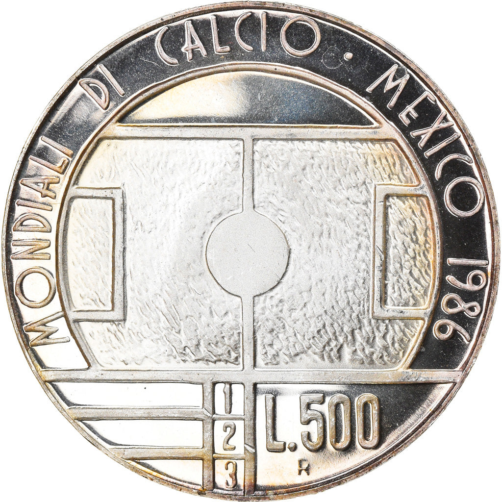 Moneta, San Marino, 500 Lire, 1986, Roma, Proof, FDC, Argento, KM:196