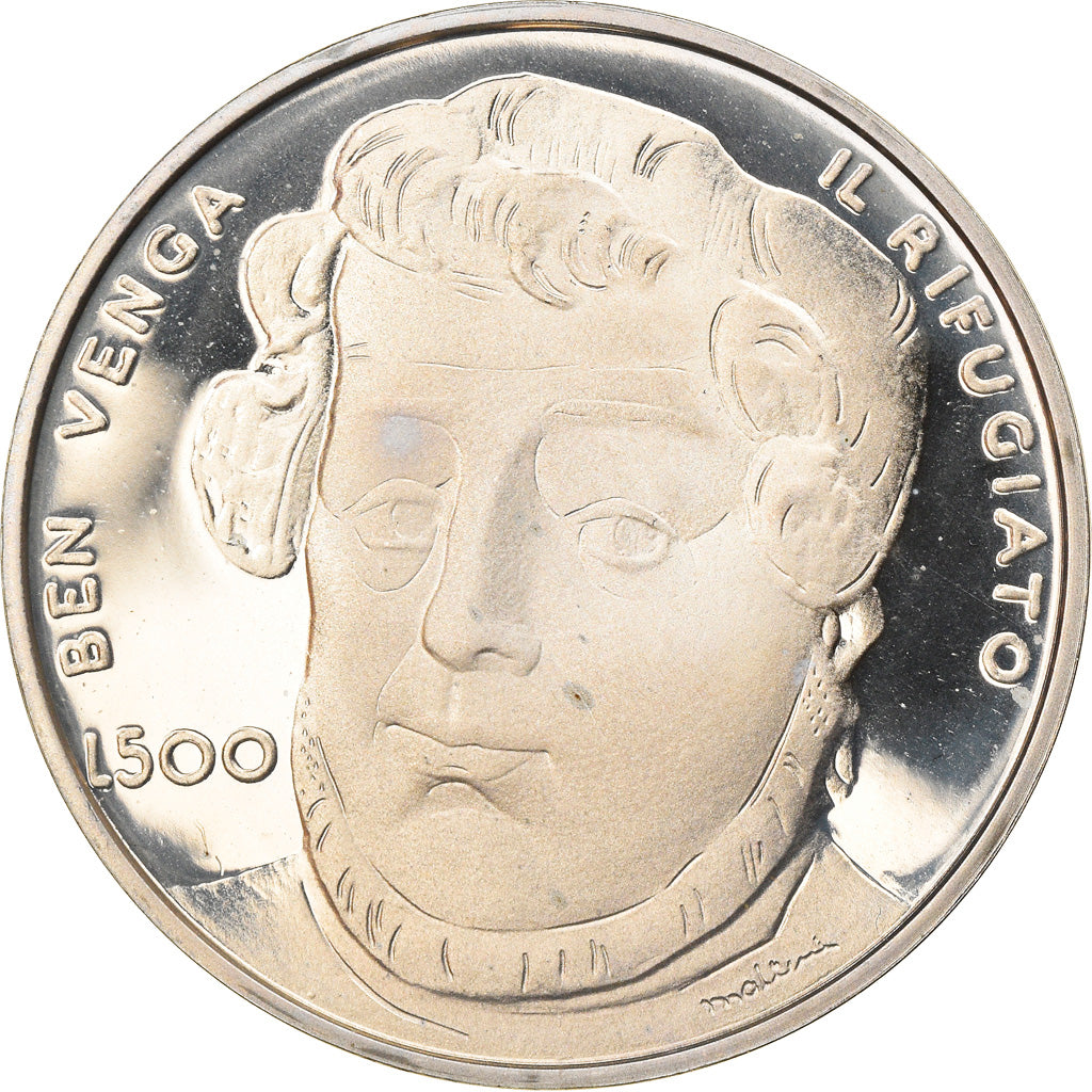 Coin, San Marino, 500 Lire, 1982, Roma, Proof, MS(65-70), Silver, KM:139
