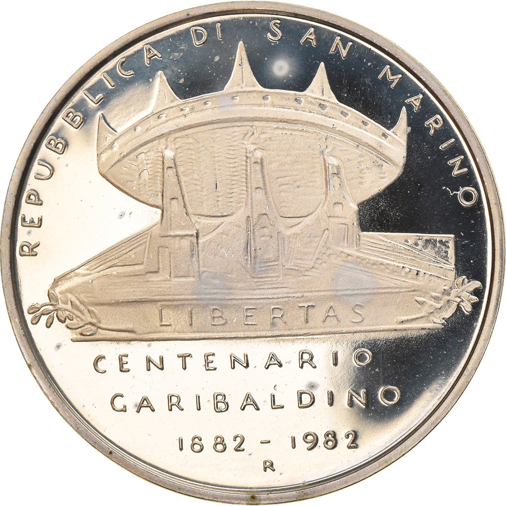 Coin, San Marino, 500 Lire, 1982, Roma, Proof, MS(65-70), Silver, KM:139