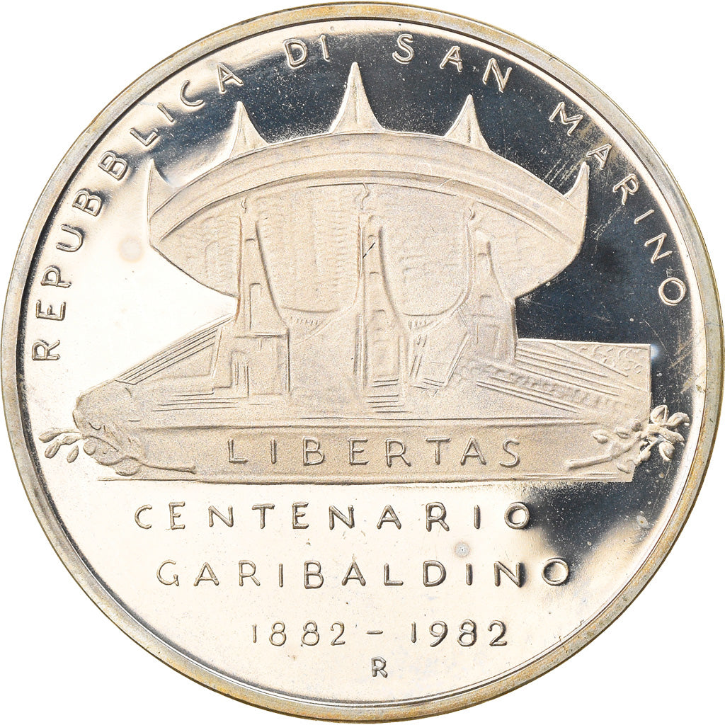 Coin, San Marino, 1000 Lire, 1982, Roma, Proof, MS(64), Silver, KM:141