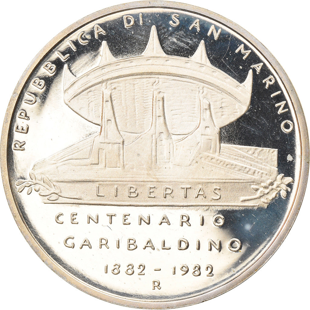 Monnaie, San Marino, 1000 Lire, 1982, Roma, Proof, SPL+, Argent, KM:141