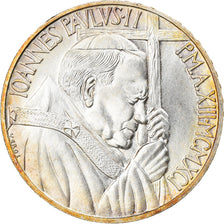 Coin, VATICAN CITY, John Paul II, 500 Lire, 1991, Roma, MS(63), Silver, KM:227