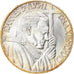 Coin, VATICAN CITY, John Paul II, 500 Lire, 1991, Roma, MS(63), Silver, KM:227