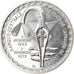 Coin, West African States, 500 Francs, 1972, MS(63), Silver, KM:7