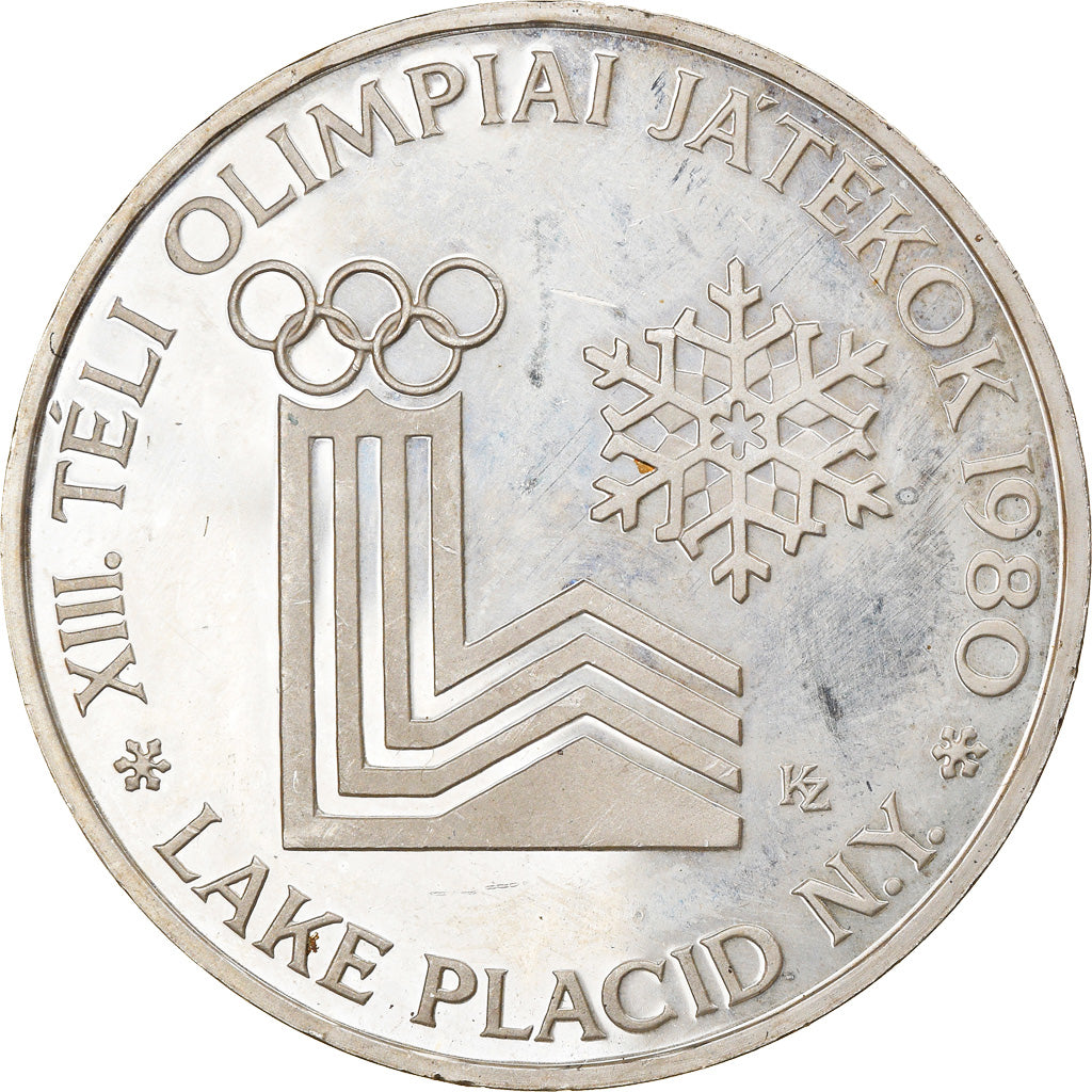 Coin, Hungary, 200 Forint, Ketszaz, 1980, MS(60-62), Silver, KM:618