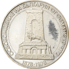 Moneta, Bulgaria, 10 Leva, 1978, SPL, Argento, KM:102