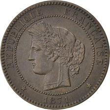 Gouvernement de Défense nationale, 10 Centimes Cérès 1871 K, KM 815.2