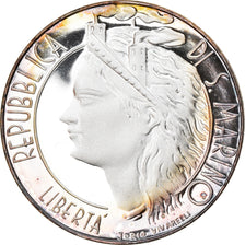 Coin, San Marino, 500 Lire, 1986, Roma, Proof, MS(65-70), Silver, KM:196