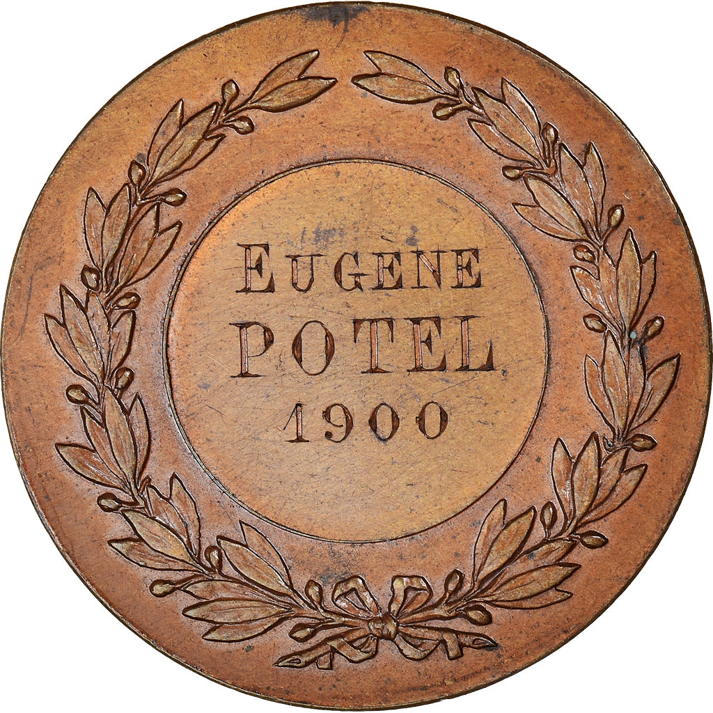 France, Token, Société Industrielle d'Elbeuf, 1900, AU(55-58), Bronze
