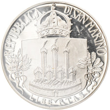 Coin, San Marino, 500 Lire, 1985, Roma, Proof, MS(65-70), Silver, KM:182