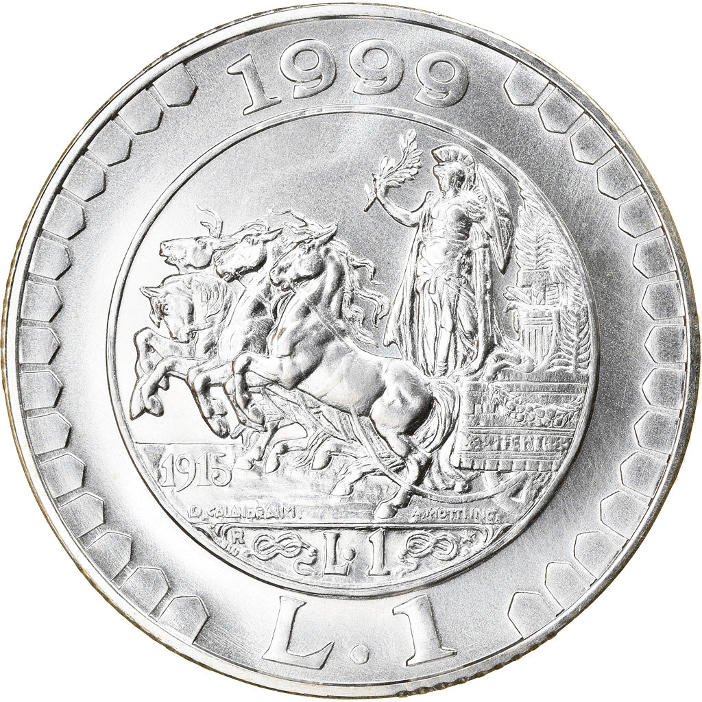 Münze, Italien, Lira, 1999, Rome, Proof, STGL, Silber, KM:205