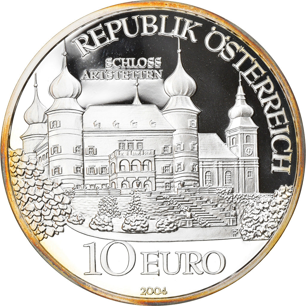 Austria, 10 Euro, 2004, Vienna, Proof, FDC, Argento, KM:3115