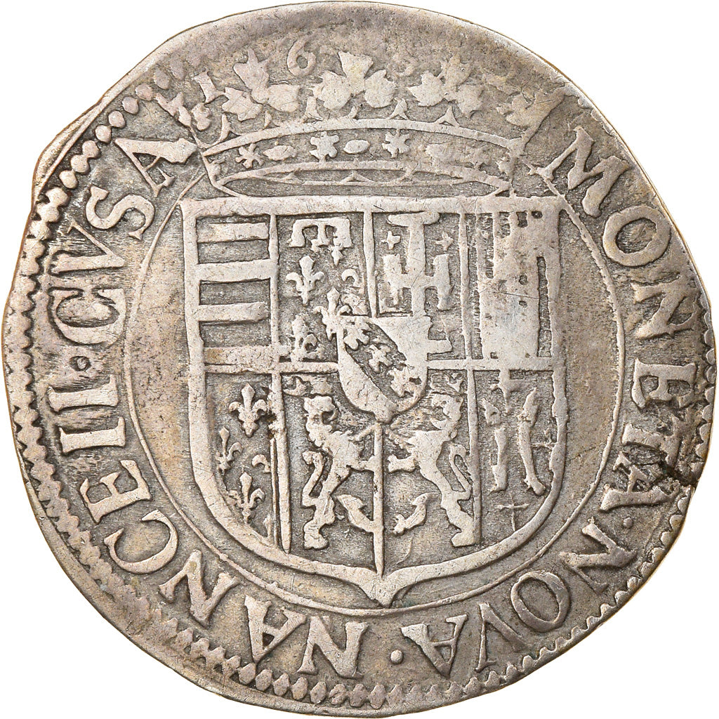 Coin, France, LORRAINE, Charles IV, Teston, 1632, Nancy, EF(40-45), Silver