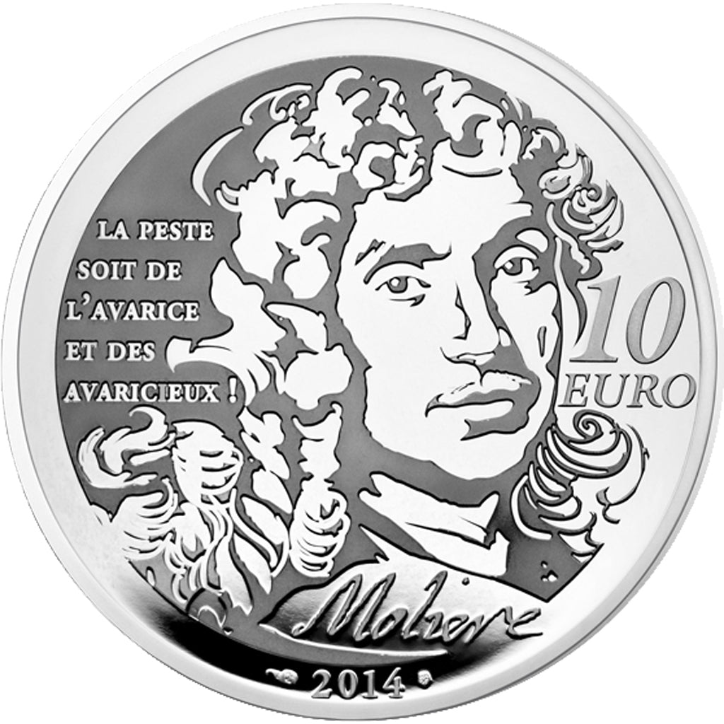 Coin, France, 10 Euro, 2014, MS(65-70), Silver