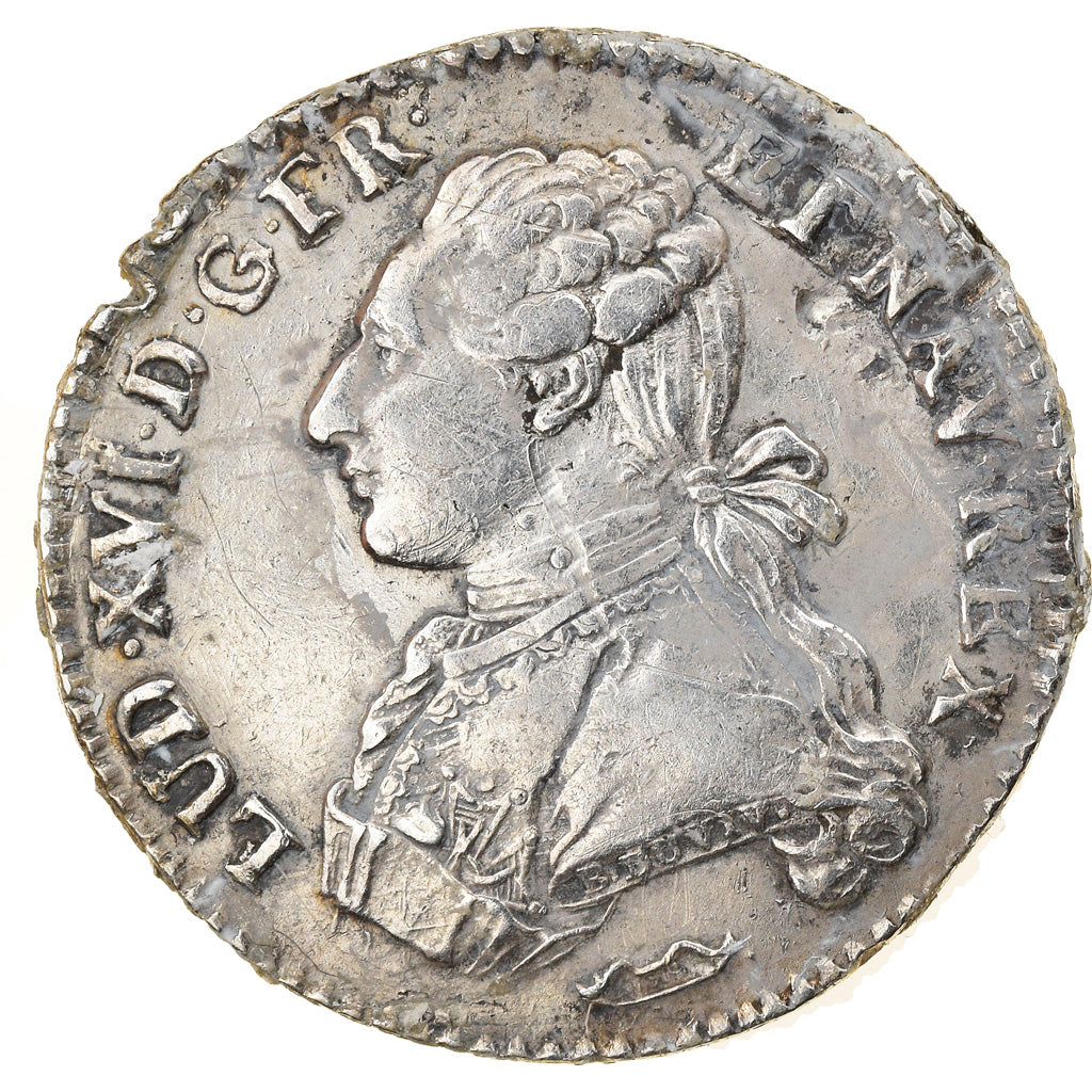Munten, Frankrijk, Louis XVI, 1/5 Écu, 24 Sols, 1/5 ECU, 1775, Aix-en-Provence