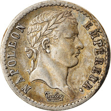 Moeda, França, Napoléon I, 1/2 Franc, 1812, Paris, AU(50-53), Prata, KM:691.1