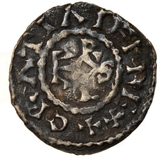 Moneta, Francja, Charles le Chauve, Denier, Reims, EF(40-45), Srebro, Prou:299