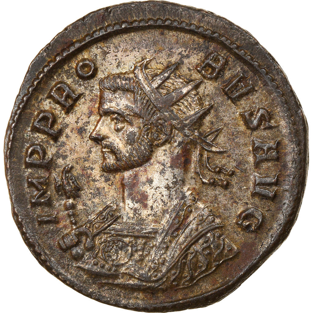 Coin, Probus, Aurelianus, 278, Roma, MS(63), Billon, RIC:202