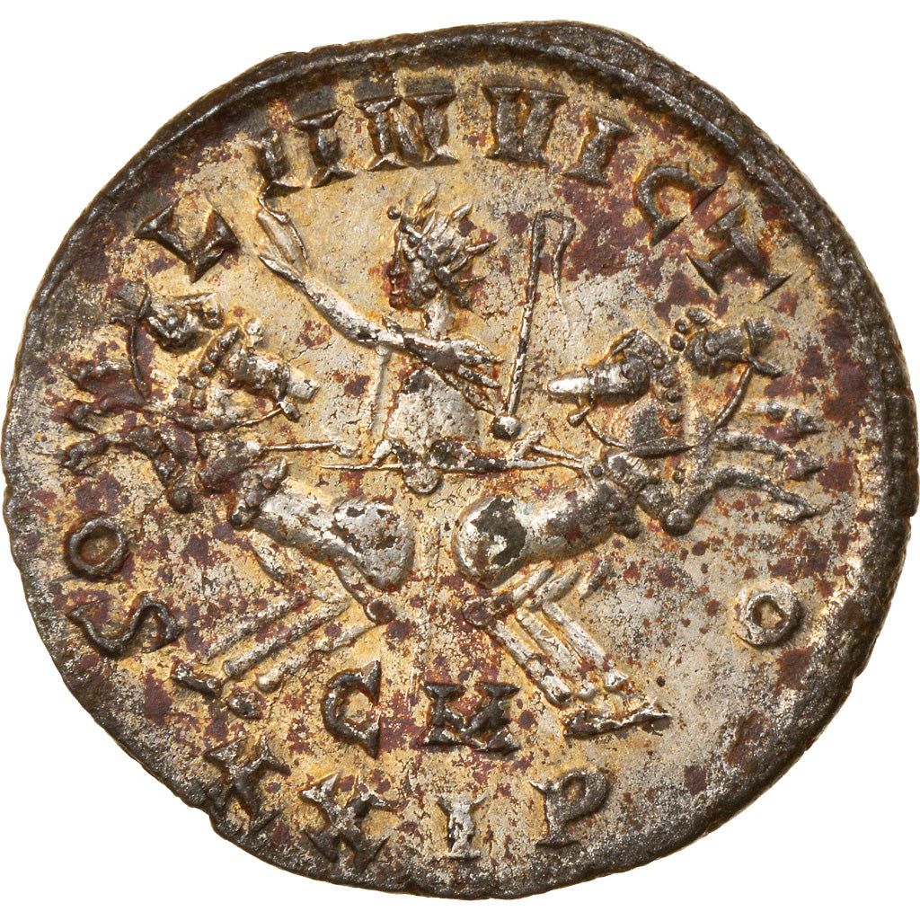 Moneda, Probus, Aurelianus, 280, Kyzikos, SC, Vellón, RIC:911H