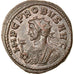 Coin, Probus, Aurelianus, 281, Ticinum, AU(55-58), Billon, RIC:490