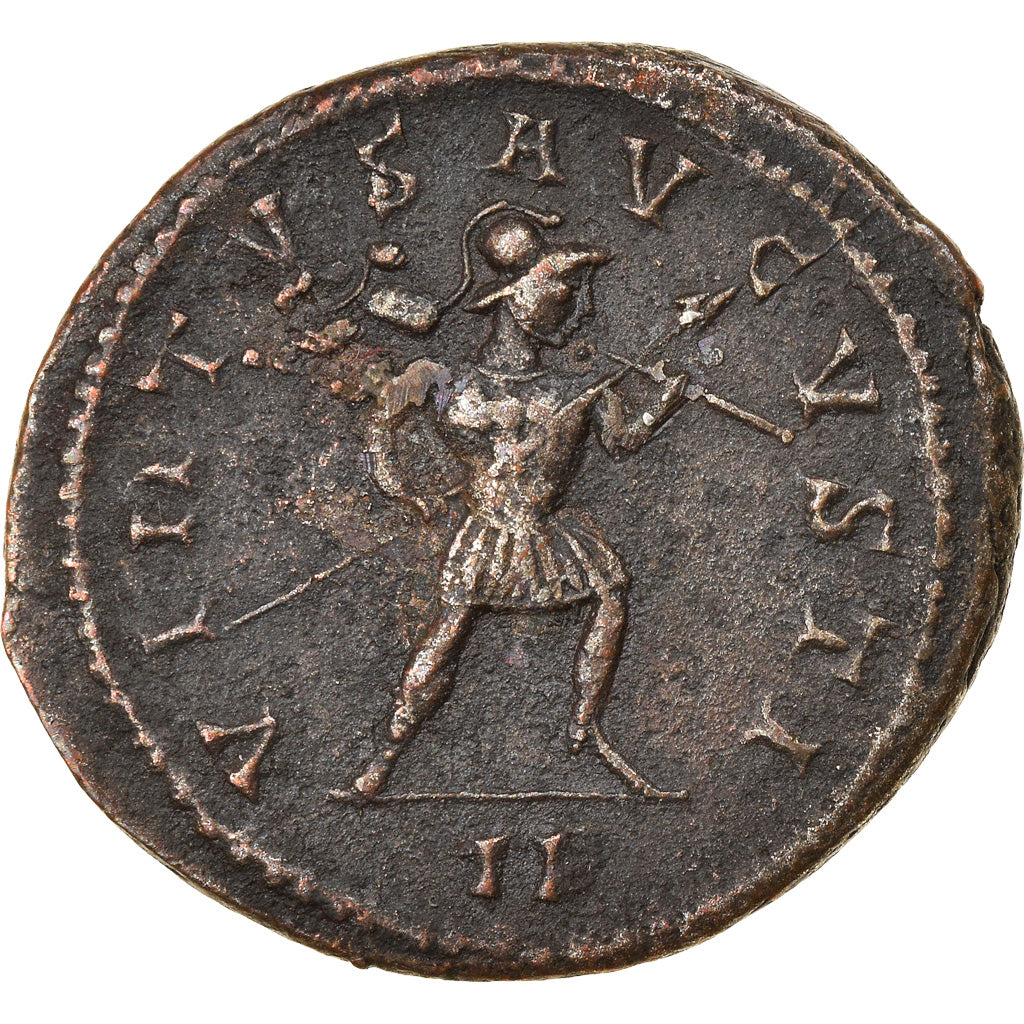 Coin, Florian, Aurelianus, 276, Lyon, AU(50-53), Billon, RIC:14