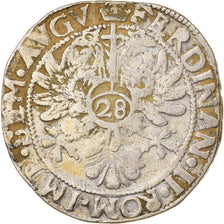 Coin, German States, Ferdinand II, 28 Stuivers, Florin, Emden, EF(40-45), Silver