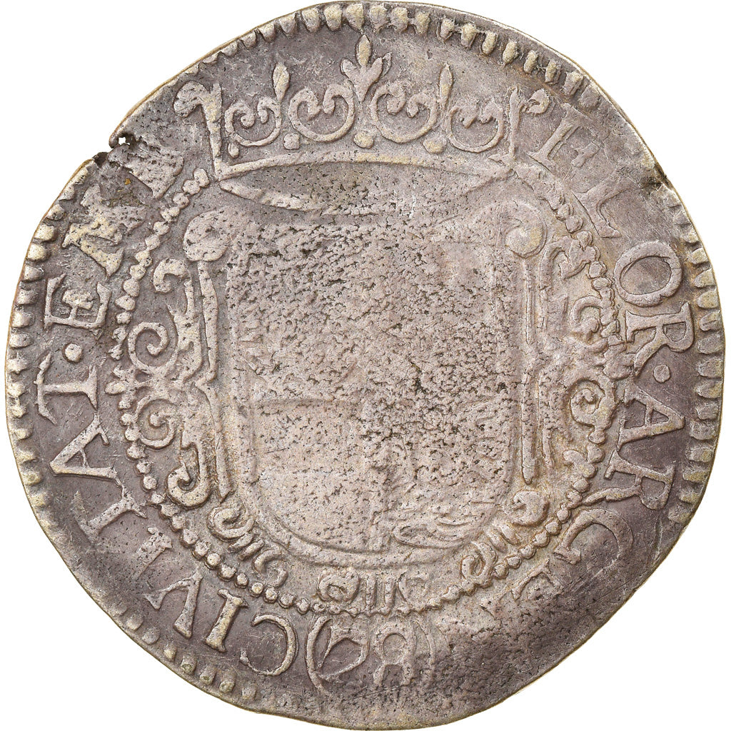 Moneta, Stati tedeschi, Ferdinand II, 28 Stuivers, Florin, Emden, BB, Argento