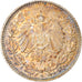 Coin, GERMANY - EMPIRE, 1/2 Mark, 1916, Munich, MS(63), Silver, KM:17
